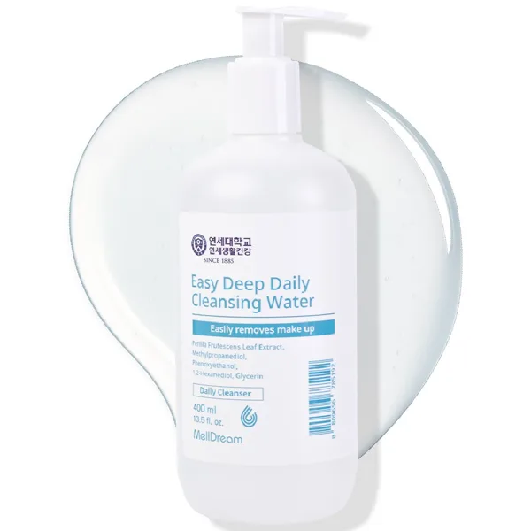 멜드림 저자극 데일리 노워시 딥 클렌징 워터 400ml