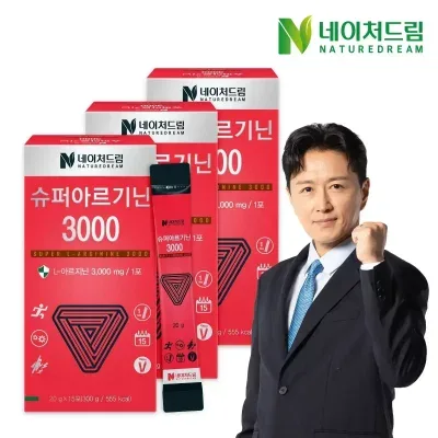 네이처드림 슈퍼아르기닌 3000 15포 3박스