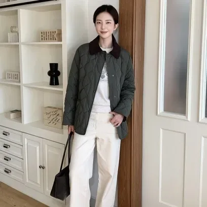 (더아이잗) 코튼 인밴딩 일자핏 데님 팬츠 IS9M8SL761