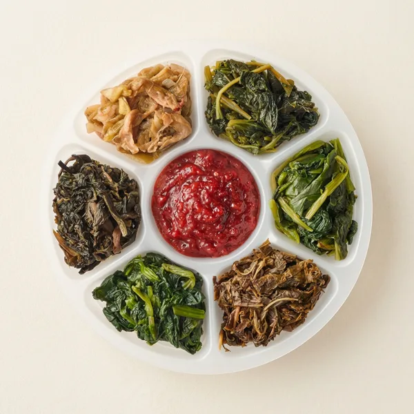 한울 정성가득 비빔밥용 나물세트, 125g, 4개