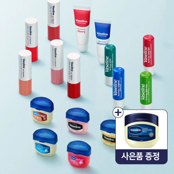 바세린 립 테라피 스틱 4.8g 4개
