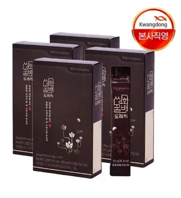 광동 쌍화꿀배도라지 10포 4박스