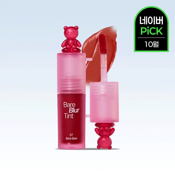 패션캣 베어 블러 틴트 립앤치크 3g 6colors