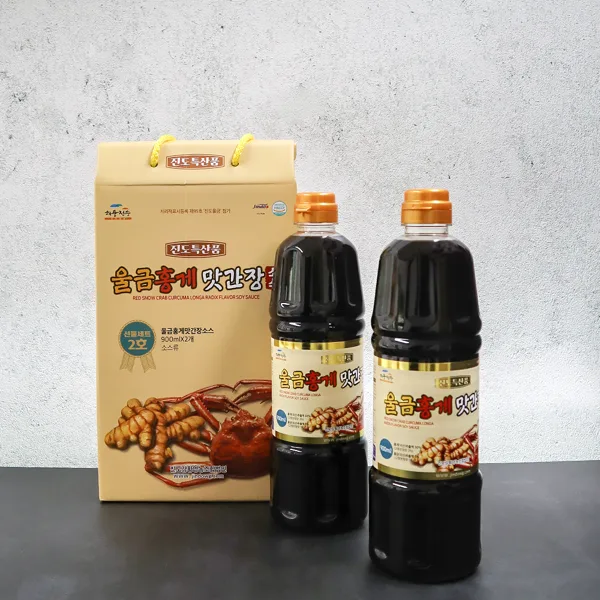 울금홍게 맛간장 900ml X 2개