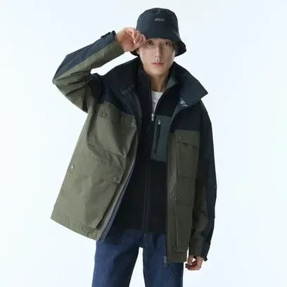 MTD 2.5-LAYER 후드 자켓 AIS25MOUT007AVO