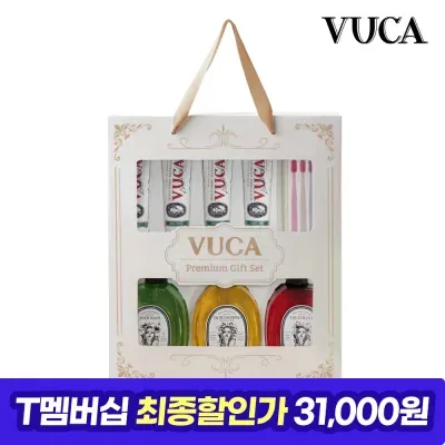 뷰카 프리미엄 기프트세트(치약+칫솔+헤어바디)