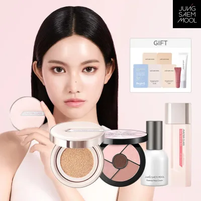 정샘물 썸머에디션 스킨 누더 쿠션 물 크림 미스트 선 틴트 컨실러
