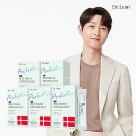 닥터린 덴마크 유산균 락토지지 30포 x 5박스 프로바이오틱스 100억 신바이오틱스
