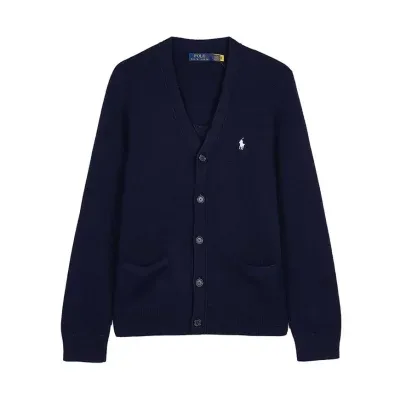 폴로 랄프로렌 SS26 남성 포니 자수 가디건 710961170 001 123684