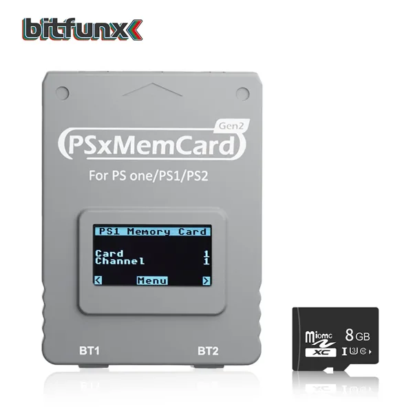 Bitfunx PSxMemCard Gen2 Store PlayStation1 PS one Playstation2 PS1 및 PS2
