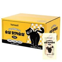 탐사 고양이 간식 순살 닭가슴살 대용량, 22g, 100개