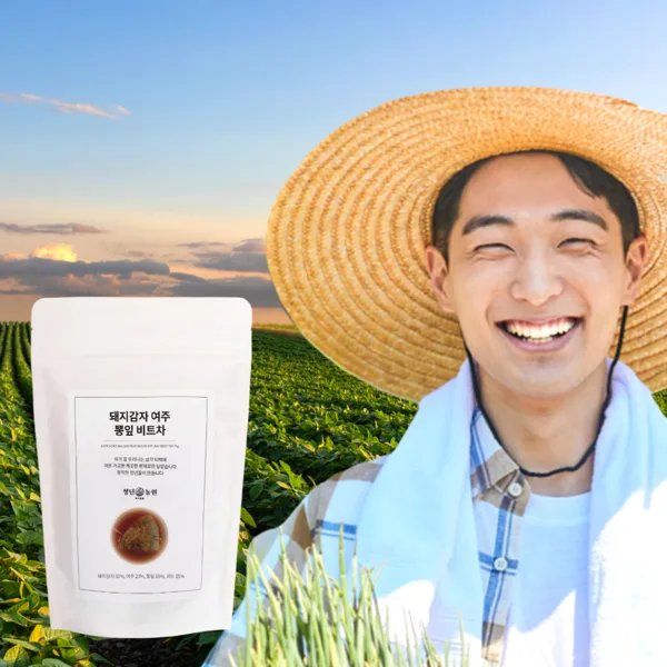 돼지감자차 여주차 뽕잎 레드 비트차 상엽 청년농원 티백