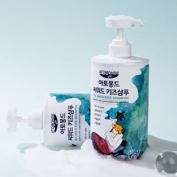 아토몽드 키즈샴푸, 어린이, 약산성, 1000ml, 2개