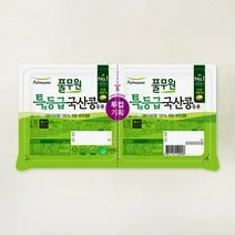 풀무원 특등급 국산콩 두부 부침찌개 겸용, 300g, 2개입