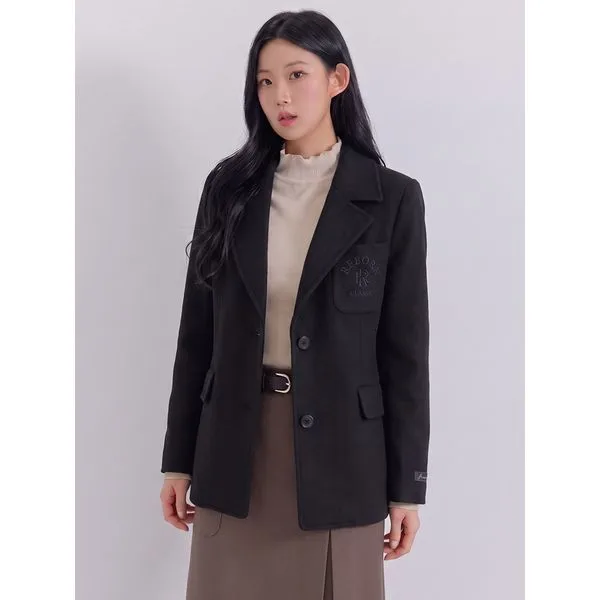 핸드메이드 포켓자수 테일러드 숏 자켓 LFJKOA04