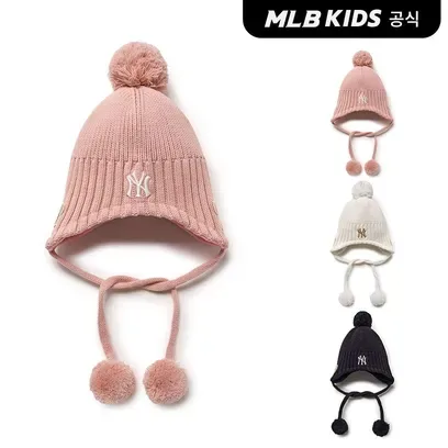 25FW 메가베어 폼폼 귀달이 비니 (3color) 7ABNC0256