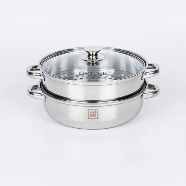 아이제나흐 에센 스테인레스 2단 찜솥, 28cm, 1세트