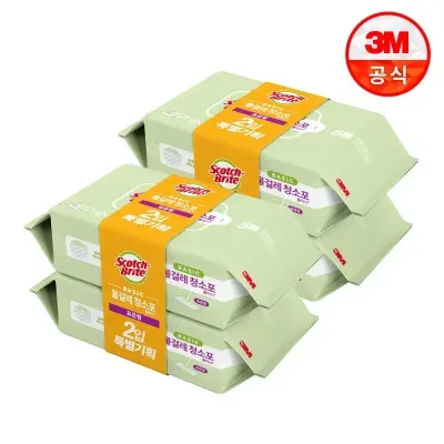 3M 베이직 표준형/대형(선택) 물걸레 청소포 40매X4팩(160매)