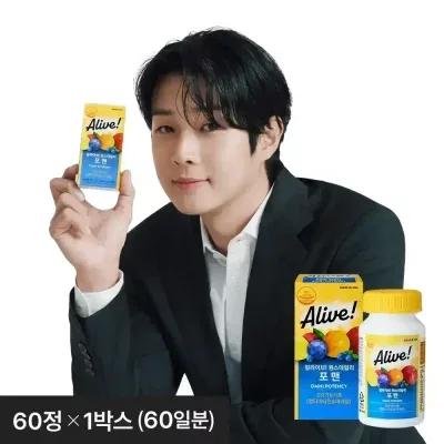 얼라이브 원스데일리 멀티비타민 포 맨 60정 1병