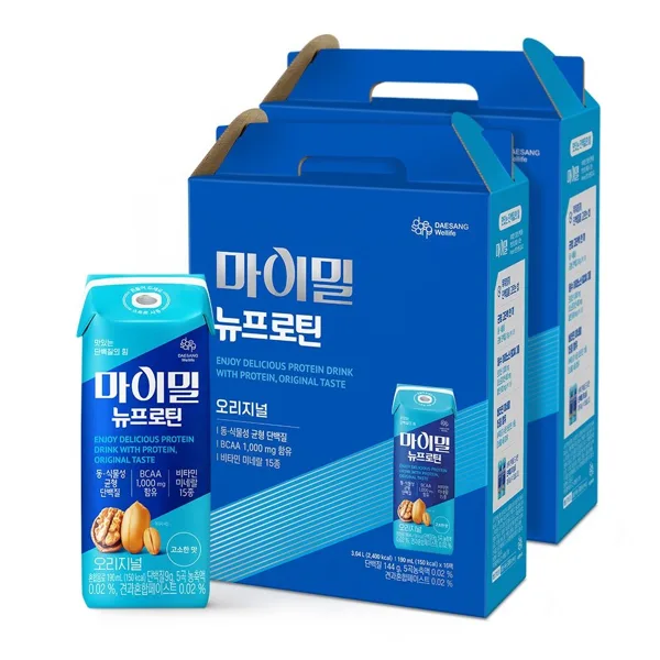 마이밀 마시는 뉴프로틴 190ml x 16팩 2박스