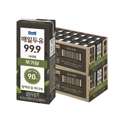 매일두유 99.9 서리태 190ml, 48개