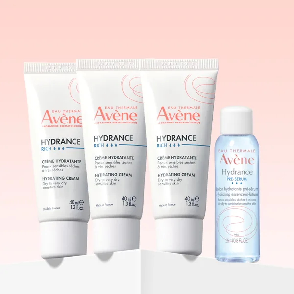 아벤느 이드랑스 리치 크림 (밀도보습크림) 40ml 3개 + 에센스 인 로션 25ml