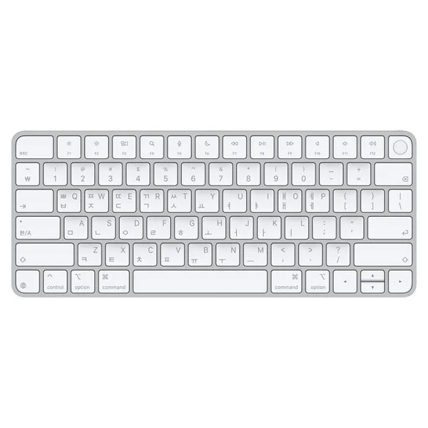 매직키보드 (터치ID, 한국어, USB-C, 실버) - [MXCK3KH/A]