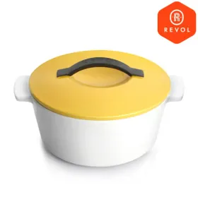 레볼 레볼루션S 양수냄비 (옐로우, 인덕션사용불가) 19cm