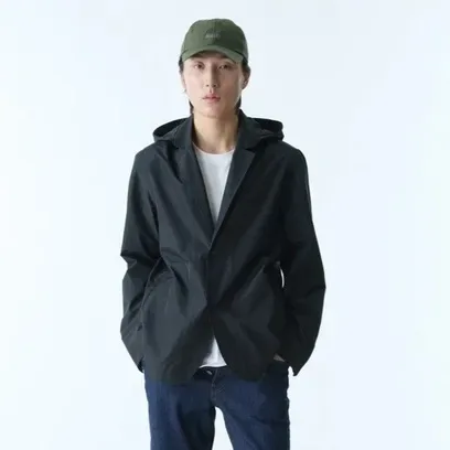 고어텍스 후드 블레이저 AAS25MOUT002NOI