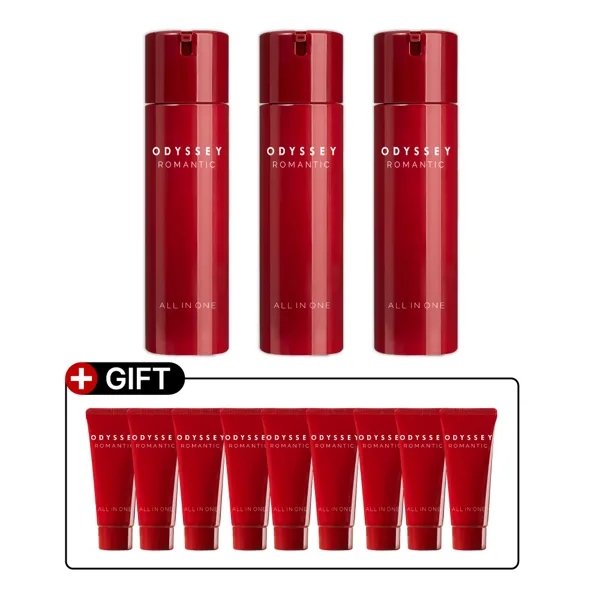 오딧세이 로맨틱 올인원 180ml 3개+ 로맨틱 올인원 본품 용량(180ml) 증정 + 선물용 쇼핑백