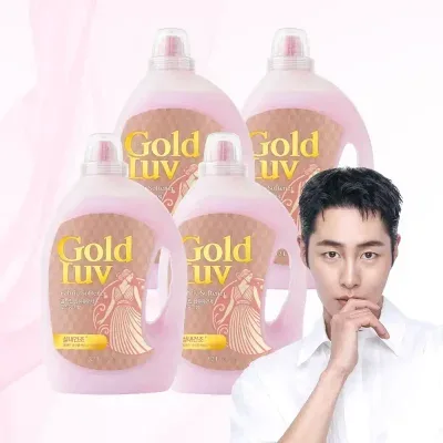 골드럽 섬유유연제 용기 3.2L 4개