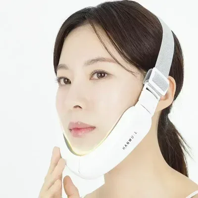 한울 V라인 페이스 마사지기 EMS관리 이중 사각턱 윤곽 브이라인 얼굴 관리