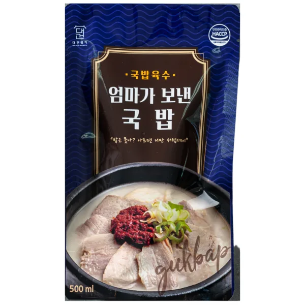대건명가 돼지국밥 630g 6팩 (돼지/순대/ 얼큰)