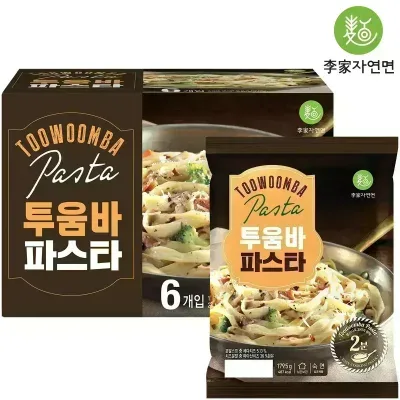 이가자연면 투움바 파스타 6개입 2박스 (총 12개)