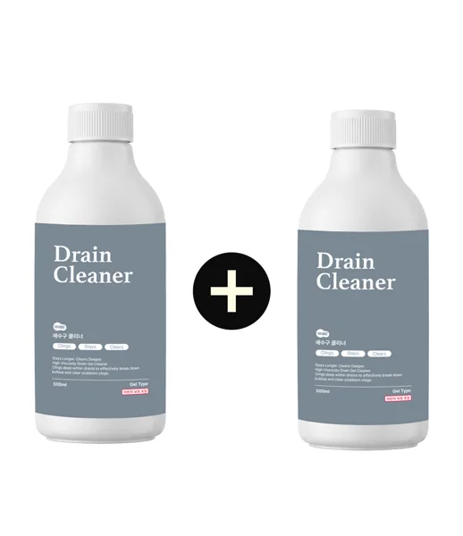 닥터클로 배수구 클리너 500ml 1+1