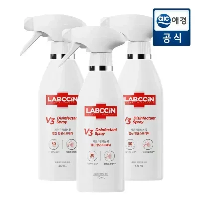 랩신 항균 스프레이 410ml 3개