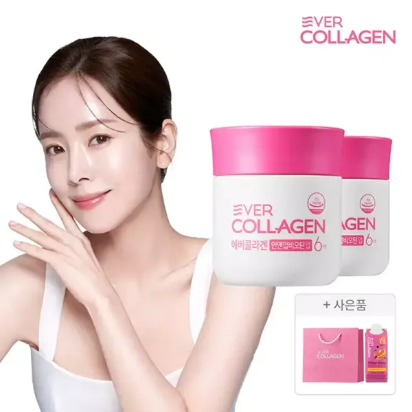 에버콜라겐 인앤업 비오틴 업 6주분, 2개